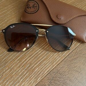 Ray-Ban Blaze Double Bridge Sunglasses with Case